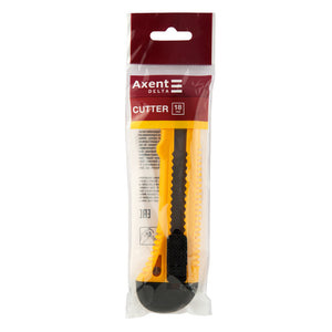 Cutter Axent D6622-02, metal runners, 18mm, yellow