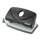 Hole punch  Axent Welle-2 3810-01-A, plastic, 10 sheets, black Hole punch  Axent Welle-2 3810-01-A, plastic, 10 sheets, black