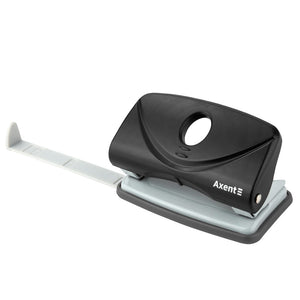 Hole punch  Axent Welle-2 3810-01-A, plastic, 10 sheets, black