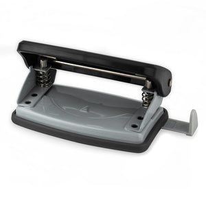 Hole punch  Axent Welle-2 3810-01-A, plastic, 10 sheets, black