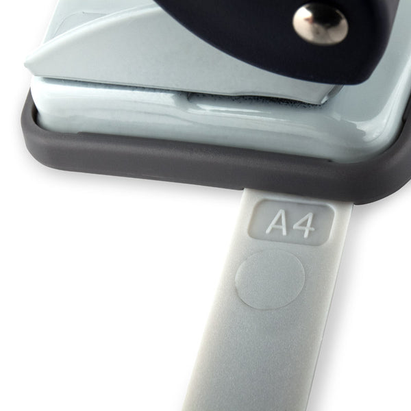 Hole punch  Axent Welle-2 3810-01-A, plastic, 10 sheets, black