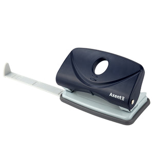 Hole punch Axent Welle-2 3810-02-A, plastic, 10 sheets, blue