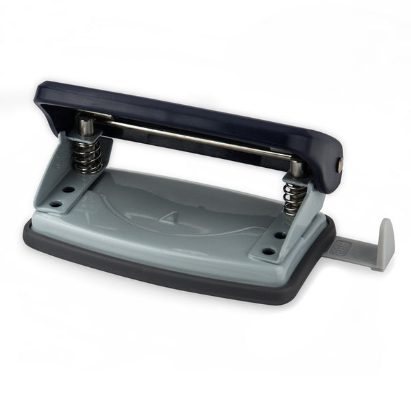 Hole punch Axent Welle-2 3810-02-A, plastic, 10 sheets, blue