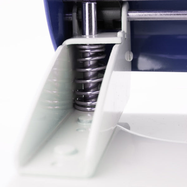 Hole punch Axent Exakt-2 3940-02-A, metal, 40 sheets, blue