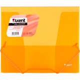 Ordner mit Gummibändern Axent 1505-25-A, B5, transparent orange Ordner mit Gummibändern Axent 1505-25-A, B5, transparent orange