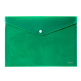 Folder with button Axent 1412-25-A, A4, green Folder with button Axent 1412-25-A, A4, green