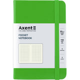 Notebook Axent Partner 8301-04-A, 95*140 mm, 96 pages, squared paper, light green Notebook Axent Partner 8301-04-A, 95*140 mm, 96 pages, squared paper, light green