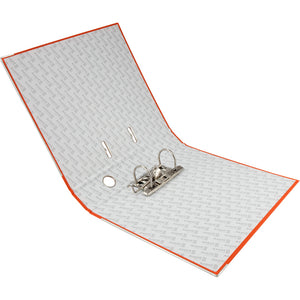 Lever-arch file Delta, 5 cm, one-sided, assembled, orange