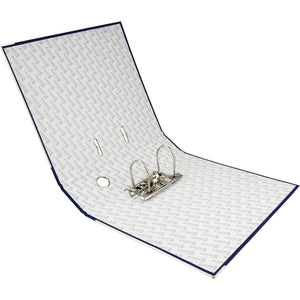 Lever-arch file Delta, 7,5 cm, one-sided, assembled, dark blue