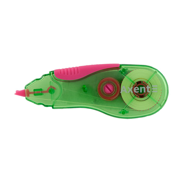Correction tape Axent 7006-A, 5mm*5m, green-pink