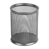 Metal pen stand Axent 2110-03-A, 80х80х100 mm, round, silver Metal pen stand Axent 2110-03-A, 80х80х100 mm, round, silver