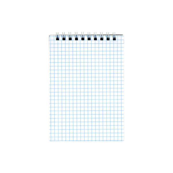 Spiral notebook Delta D8011-01, А6, 48 sheets, squared paper, assorted colours