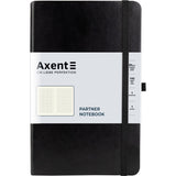 Notebook Axent Partner Lux 8202-A, 125*195 mm, 96 sheets, squared paper, black Notebook Axent Partner Lux 8202-A, 125*195 mm, 96 sheets, squared paper, black