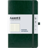 Notebook Axent Partner Lux 8202-04-A, 125*195 mm, 96 sheets, squared paper, green Notebook Axent Partner Lux 8202-04-A, 125*195 mm, 96 sheets, squared paper, green