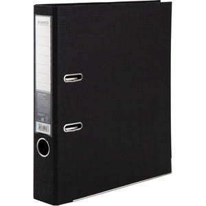 Lever-arch file Axent Prestige+ 1721-01P-A, 5 cm, double-sided, non-assembled, black