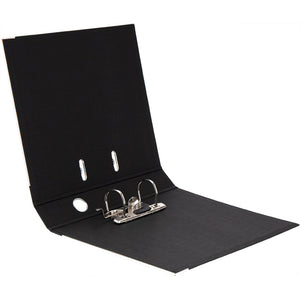 Lever-arch file Axent Prestige+ 1721-01P-A, 5 cm, double-sided, non-assembled, black