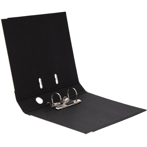 Lever-arch file Axent Prestige+ 1721-01P-A, 5 cm, double-sided, non-assembled, black