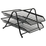 Metall Briefkorb Axent 2121-01-A, 203x295x350 mm, schwarz Metall Briefkorb Axent 2121-01-A, 203x295x350 mm, schwarz