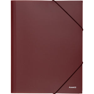 Eckspanner-Mappe Axent 1508-04-A, A4, bordeaux