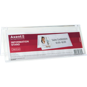 Information stand Axent 4538-A, 199*70 mm, horizontal