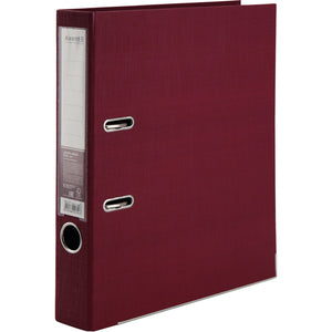 Lever-arch file Axent Prestige+ 1721-05C-A, 5 cm, double-sided, assembled, bordo