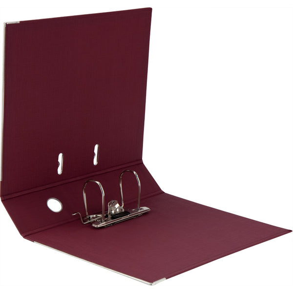 Lever-arch file Axent Prestige+ 1721-05C-A, 5 cm, double-sided, assembled, bordo