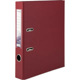 Lever-arch file Delta, 5 cm, double-sided, assembled, bordo Lever-arch file Delta, 5 cm, double-sided, assembled, bordo