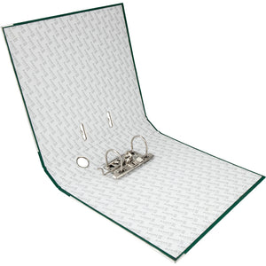 Lever-arch file Delta, 5 cm, one-sided, assembled, dark green