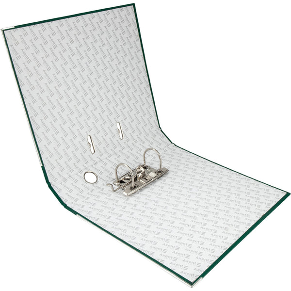 Lever-arch file Delta, 5 cm, one-sided, assembled, dark green