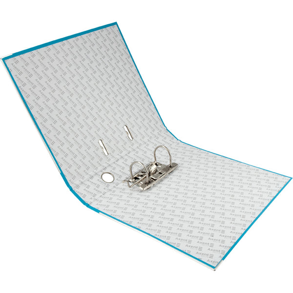 Lever-arch file Delta, 5 cm, one-sided, assembled, light blue