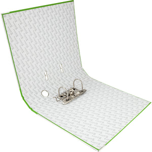 Lever-arch file Delta, 5 cm, one-sided, assembled, light green