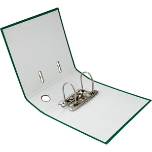 Lever-arch file Delta, A5, 7,5 cm, assembled, green