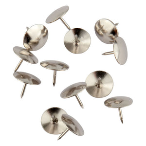 Push pins Axent 4211-A, nickel-plated, 100 pcs.