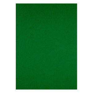 Leather grain cover 50 pcs., green