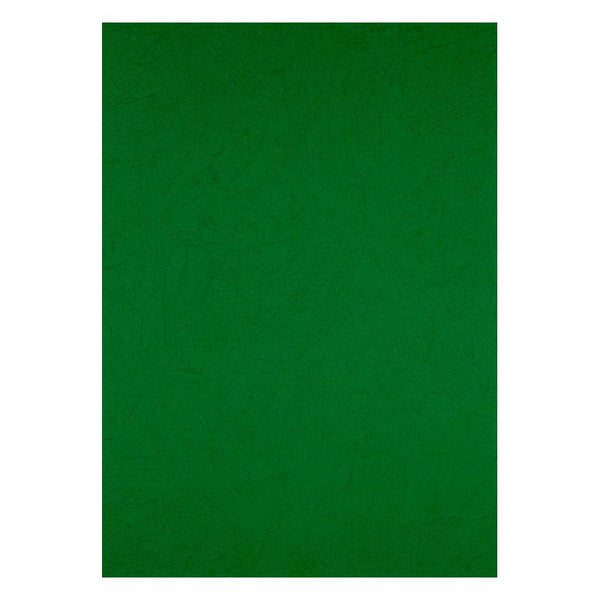 Leather grain cover 50 pcs., green