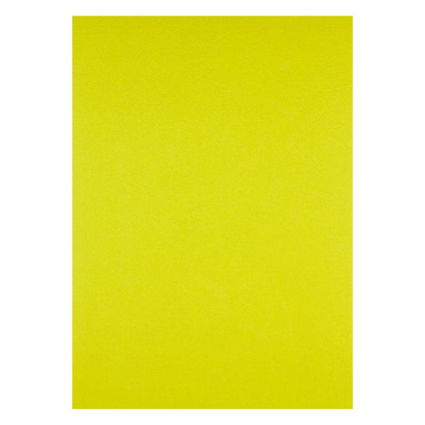 Leather grain cover 50 pcs., yellow