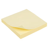 Haftnotizblock Delta D3314-01, Papierblock mit Kleberücken, 75x75 mm, 100 Blatt, gelb Haftnotizblock Delta D3314-01, Papierblock mit Kleberücken, 75x75 mm, 100 Blatt, gelb