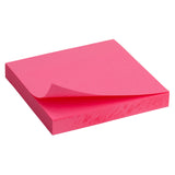 Haftnotizblock Delta D3414-13, 75x75 mm, Papierblock mit Kleberückseite, 100 Blatt, rosa Haftnotizblock Delta D3414-13, 75x75 mm, Papierblock mit Kleberückseite, 100 Blatt, rosa