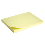 Haftnotizblock Delta D3330-01, 100x150 mm, 100 Blatt, lineal, gelb Haftnotizblock Delta D3330-01, 100x150 mm, 100 Blatt, lineal, gelb