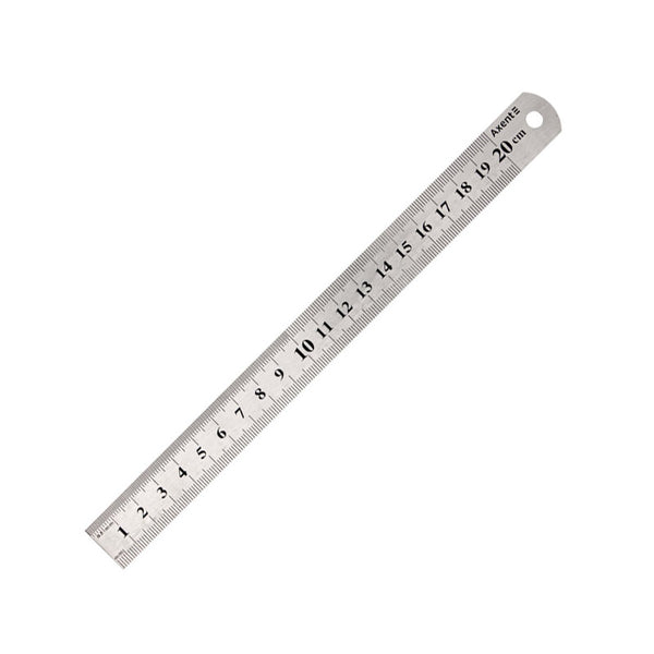 Stahl-Lineal Axent 7720-A, 20 cm