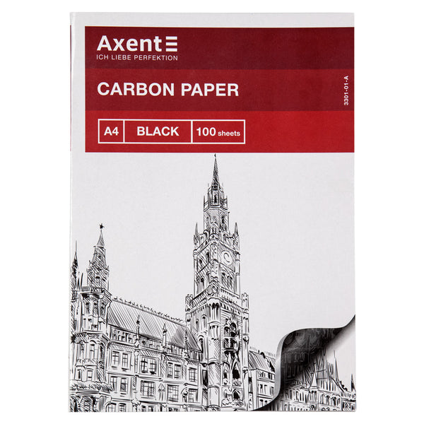 Carbon paper A4, 100 sheets, black