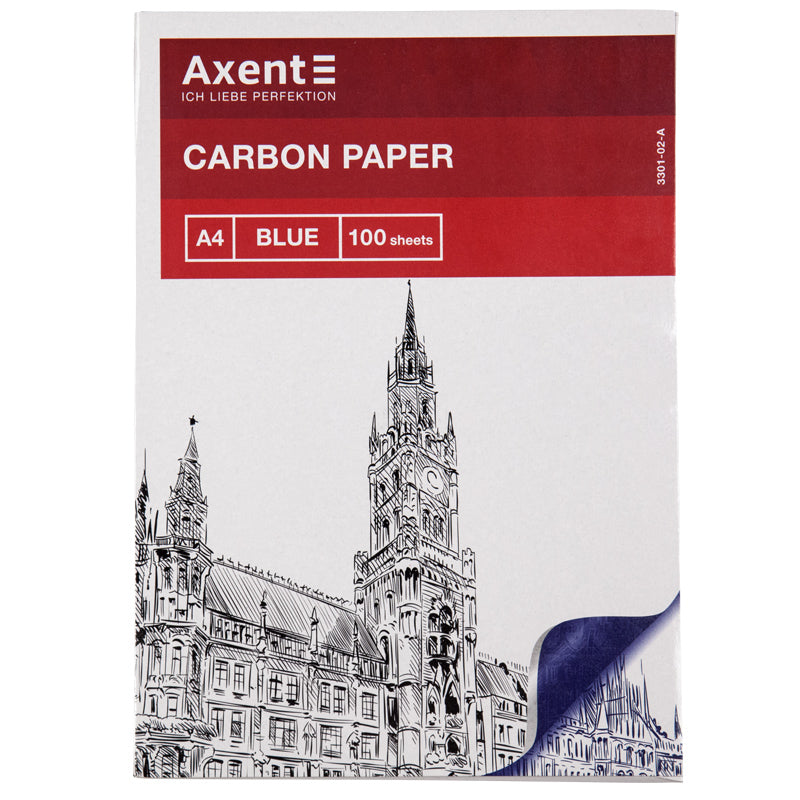 Stephens A4 Carbon Paper 100 Sheets - Blue Transfer Paper For Tracing, Typewriters & Craft Projects