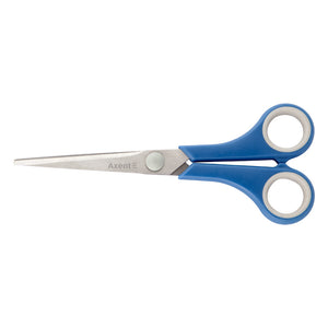 Büroscheren Axent Standard 6215-02-A, 17 cm, mit Kunststoffgriffen, blau