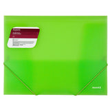 Ordner mit Gummibändern Axent 1501-26-A, A4, transparent grün Ordner mit Gummibändern Axent 1501-26-A, A4, transparent grün