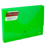 Eckspanner-Mappe Axent 1502-26-A, A4, transparent grün Eckspanner-Mappe Axent 1502-26-A, A4, transparent grün