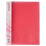 Clip folder Axent 1304-24-A, A4, transparent red Clip folder Axent 1304-24-A, A4, transparent red