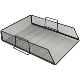 Metall Briefkorb Axent 2123-01-A, 80x280x340 mm, schwarz Metall Briefkorb Axent 2123-01-A, 80x280x340 mm, schwarz