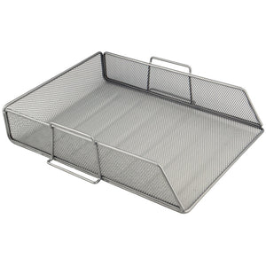 Metall Briefkorb Axent 2123-03-A, 80x280x340 mm, silber