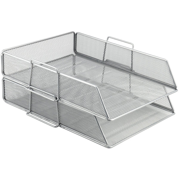 Metall Briefkorb Axent 2123-03-A, 80x280x340 mm, silber