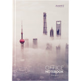 Notizbuch Axent City Shanghai 8423-23-A, A4, 210x295 mm, 192 Blatt, kariert, fester Einband Notizbuch Axent City Shanghai 8423-23-A, A4, 210x295 mm, 192 Blatt, kariert, fester Einband